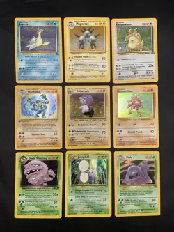 Vintage Pokemon Card Rare Holo Lot - WOTC Era Only Collection - 1999/2000 MP/HP - Image 1