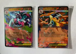 Pokemon Card - Mega Charizard Y & X EX Promo #30  Mega Evolution NM HOLO - Image 1