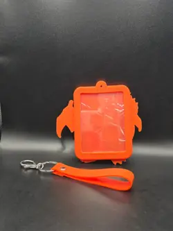 Pokemon S-Chinese Charizard Keychain Card Guard Display, NO CARD INCLUDED - Image 2