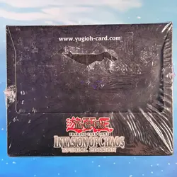 2004 Yugioh Invasion Of Chaos Special Edition Box Bundle Sealed *SLIGHT RIP* - Image 2