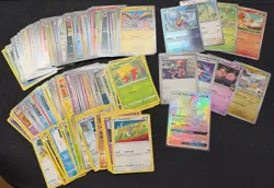 $15 **FREE SHIPPING** OFFICIAL Pokemon Lot 100 card packs + Ex, V, Max, Mega - Image 1