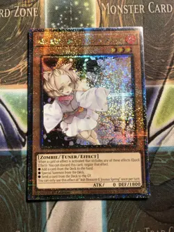 * ASH BLOSSOM & JOYOUS SPRING * QUARTER CENTURY SECRET RARE RA01-EN008 YUGIOH! - Image 1