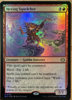 LIMITED EDITION Lorwyn Eclipsed MtG Hexing Squelcher Unplayed NM FOIL! - Image 1
