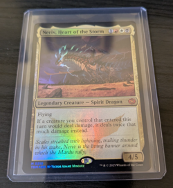 Magic The Gathering Neriv, Heart Of The Storm M Foil Tarkir Dragonstorm - Image 1