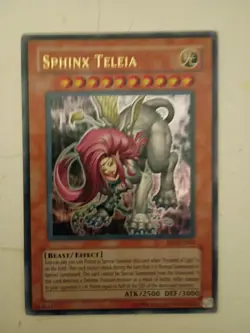 Yugioh Sphinx Teleia EP1-EN003 Ultra Rare Unlimited Near Mint - Image 1
