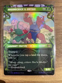 Groundchuck & Dirtbag (Showcase) Teenage Mutant Ninja Turtles Foil - Image 1