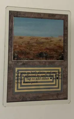 Magic The Gathering MTG SCRUBLAND Unlimited Edition HP - Image 4