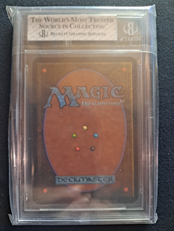 Mountain V2 Magic The Gathering MTG Alpha BGS Beckett graded 8 NM-MINT - Image 2