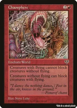 Chaosphere [MIR - ] - NM TCG MTG - Image 1
