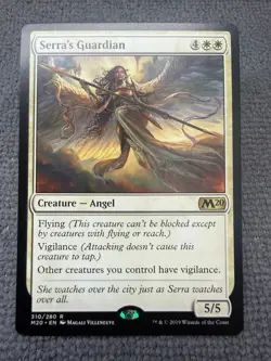 MTG - Serra's Guardian - Core Set 2020 - Near Mint - Rare M20 - Image 1