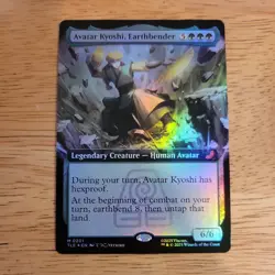 MTG Avatar Kyoshi, Earthbender (Extended Art) Avatar FOIL - Image 2