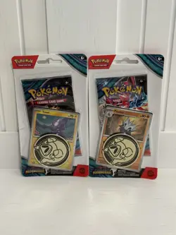 Pokemon TCG Twilight Masquerade Single Pack Blister Set Of 2 (1 Pupitar/1 Toxel) - Image 1
