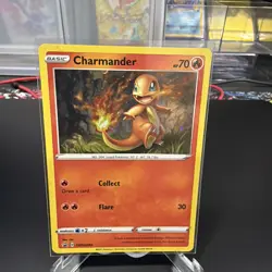 Pokemon Charmander Battle Styles Black Star Promo SWSH092 - Image 1