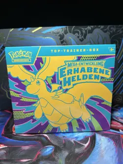 Pokemon TCG Erhabene Helden Top Trainer Box - Deutsch DE - SEALED (Neu & OVP) - Image 1