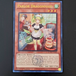 Parlor Dragonmaid BLMM-EN060 Emblazoned Ultra Rare 1st Edition Yugioh Card NM - Image 3