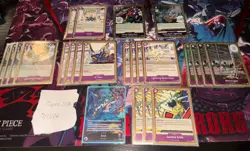 One piece OP-15 purple Enel deck with alt art leader - Image 2