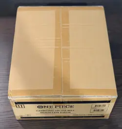 SEALED ENGLISH One Piece OP-13 Carrying On His Will Booster Box Case of 12 Box - Image 1