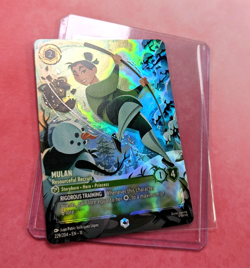 Mulan Resourceful Recruit Enchanted 229/204 Winterspell Holo Lorcana Disney Card - Image 2