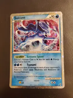 Suicune SL11 Shiny Holo Rare Pokemon Card TCG Call of Legends 2011 - Image 1