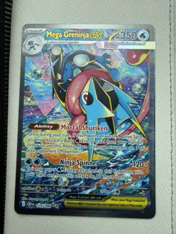 Pokemon Mega Greninja EX Holo Card 116/086 350 HP Stage 2 Nintendo - Image 2