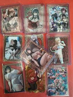 collectible metal card Lot Of 10 See Pic's Goddess Story METAL Card Lot #8 - Image 1