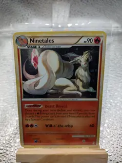 Ninetales Call of Legend Holo 17/95 Pokemon Card LP-MP - Image 1