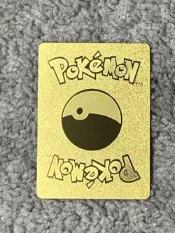 Eevee V HP190 Collect Blackstar Promo Gold Foil Fan Art Display Card - Image 2