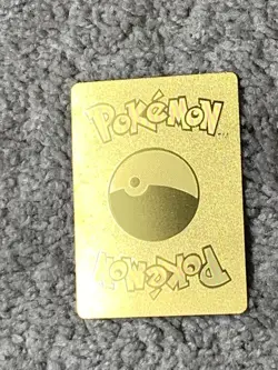 Eevee V HP190 Collect Blackstar Promo Gold Foil Fan Art Display Card - Image 3