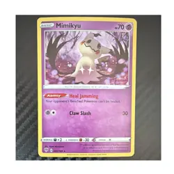 Pokemon Mimikyu Miscellaneous Cards & Products 081/189 Cosmos Holo Basic - Image 1