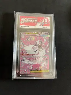 Mega Diancie ex 282/217 ACE 10 GEM MINT Pokemon Cards SIR Ascended Heroes - Image 1