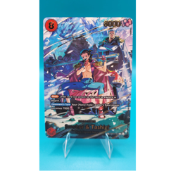 Bandai One Piece CCG Smoker & Tashigi EB04-003 SP Rare Holo Rush Character Card - Image 1