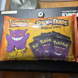 Pokemon TCG Trick or Trade Booster Bundle Box 40 Mini Packs 120 Cards 2022 New - Image 1