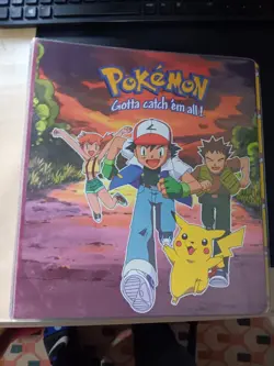 Vintage 1999 Pokemon Trading Card Binder - Image 1