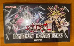 Yugioh Legendary Dragon Decks Box Set Brand New Factory Sealed - Image 1