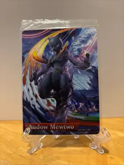 Shadow Mewtwo Pokemon Pokken Tournament Amiibo Card Sealed - Image 1