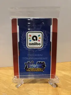 Shadow Mewtwo Pokemon Pokken Tournament Amiibo Card Sealed - Image 2