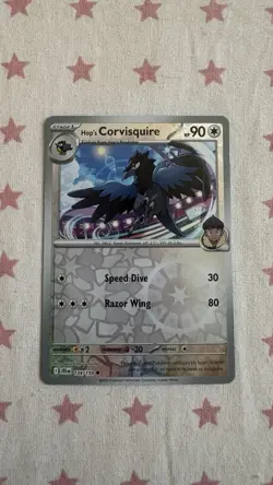 Hop's Corvisquire 134/159 Journey Together Reverse Holo Pokemon TCG Card - Image 1