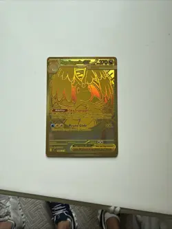 Mega Dragonite EX 295/217 Full Art Gold Foil 370 HP English Pokemon Card - Image 2