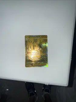Mega Dragonite EX 295/217 Full Art Gold Foil 370 HP English Pokemon Card - Image 3