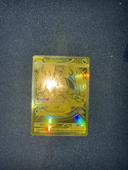 Mega Dragonite EX 295/217 Full Art Gold Foil 370 HP English Pokemon Card - Image 5