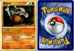 Pokemon Card - Cubone 60/102 HGSS Triumphant Common Lightly Played - Image 3