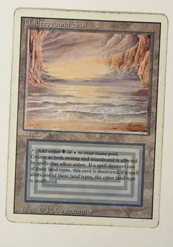 Magic the Gathering Revised- Underground Sea - Image 1