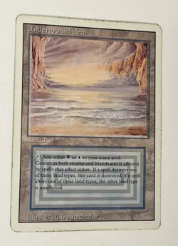 Magic the Gathering Revised- Underground Sea - Image 2