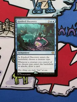 Kindred Discovery x1 Mtg The Lost Caverns of Ixalan Commander - Image 1