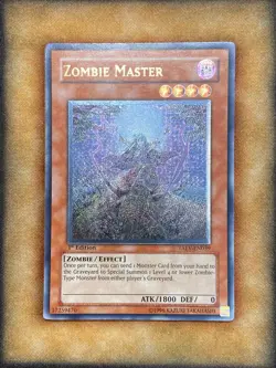 Yugioh Zombie Master TAEV-EN039 Ultimate Rare 1st Ed NM - Image 1