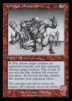 Mogg Assassin - Retro Frame SLD NM MTG - Image 1