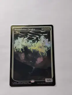 Magic: The Gathering Moonshaker Cavalry Store Championship Foil Alt Art 6/6 - Image 1