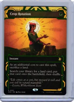 CROP ROTATION x1 mtg NM-M Secrets of Strixhaven Mystical Archive 51 Rare - Image 1