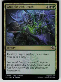 Grapple with Death Foil Common Secrets of Strixhaven 192 MTG Near Mint 2026 - Image 1