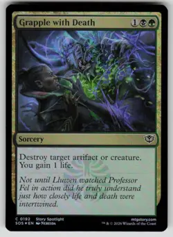 Grapple with Death Foil Common Secrets of Strixhaven 192 MTG Near Mint 2026 - Image 1
